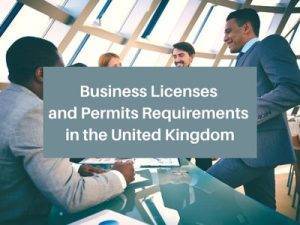 Business Licenses and Permits Requirements in the United Kingdom - 3E ...